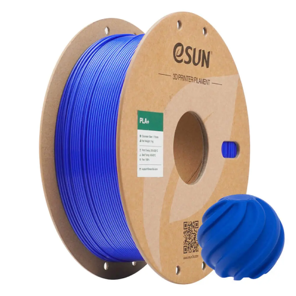 eSUN PLA+ Filament (RGB Blue)